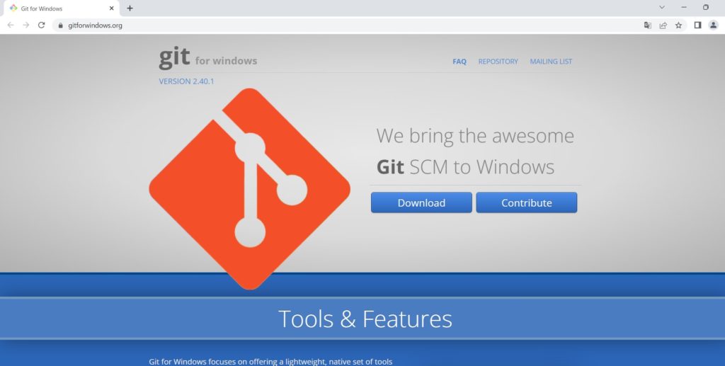 Git for Windowsを導入しよう。手順を解説します